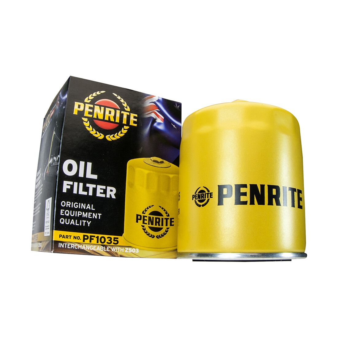Penrite Oil Filter PF1035 (Interchangeable with Z503), , scaau_hi-res