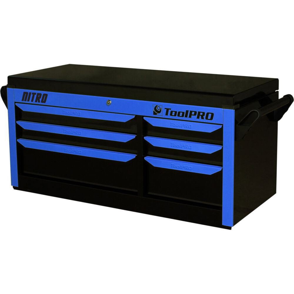 ToolPRO Neon Tool Cabinet, 6 Drawer, Top Chest - Nitro 42 ...