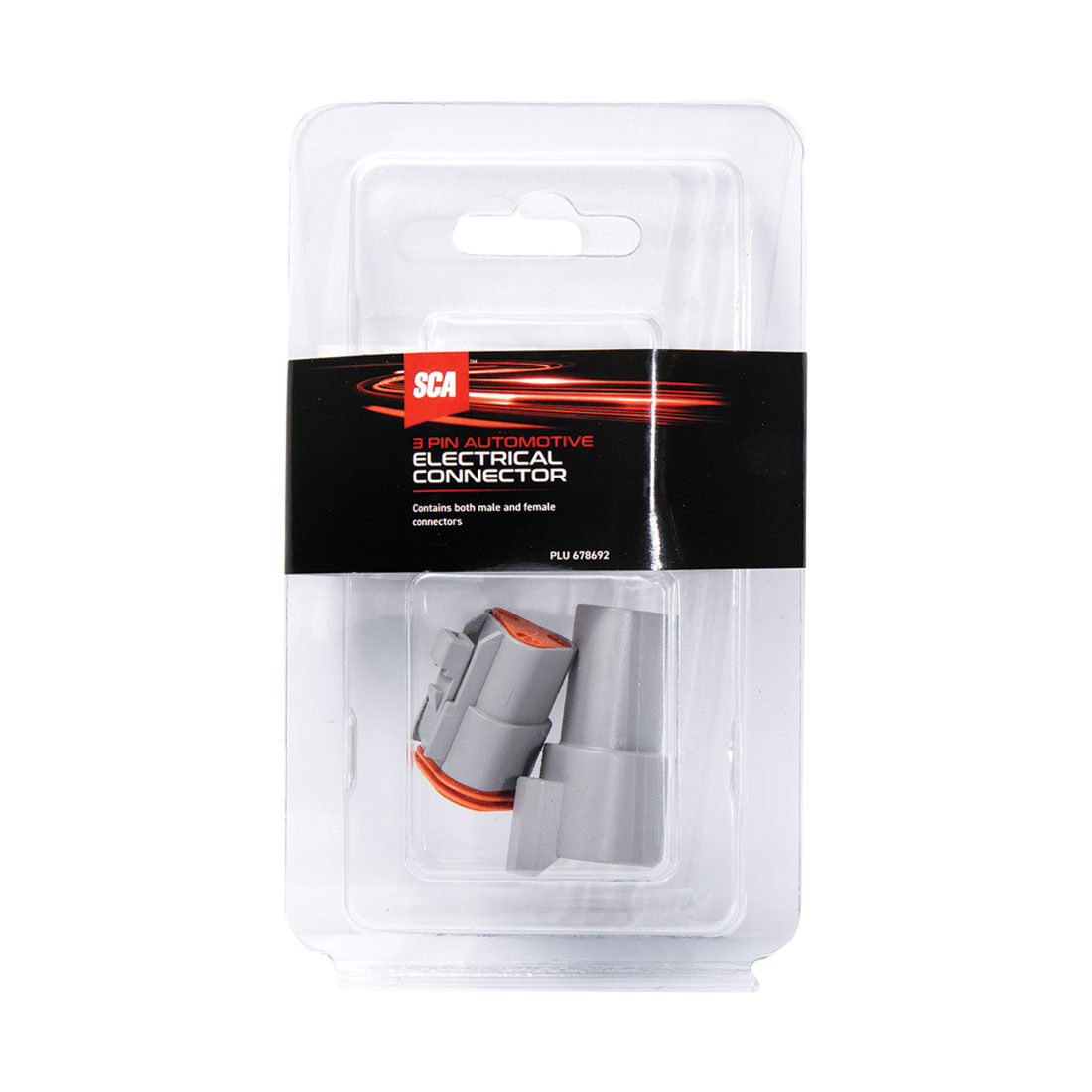 SCA DT Electrical Connector 3 Pin, , scaau_hi-res