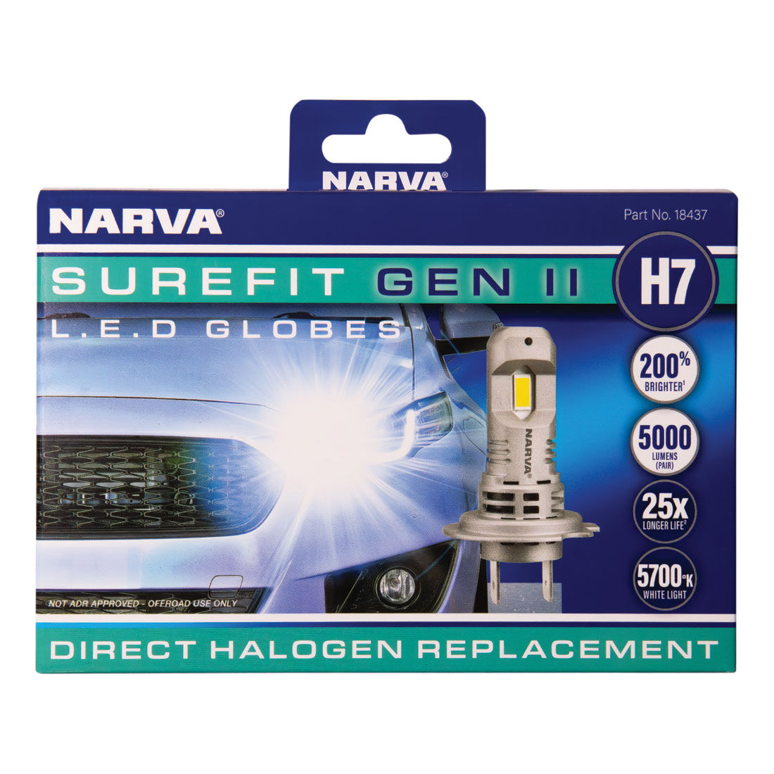 H7 led globes on sale