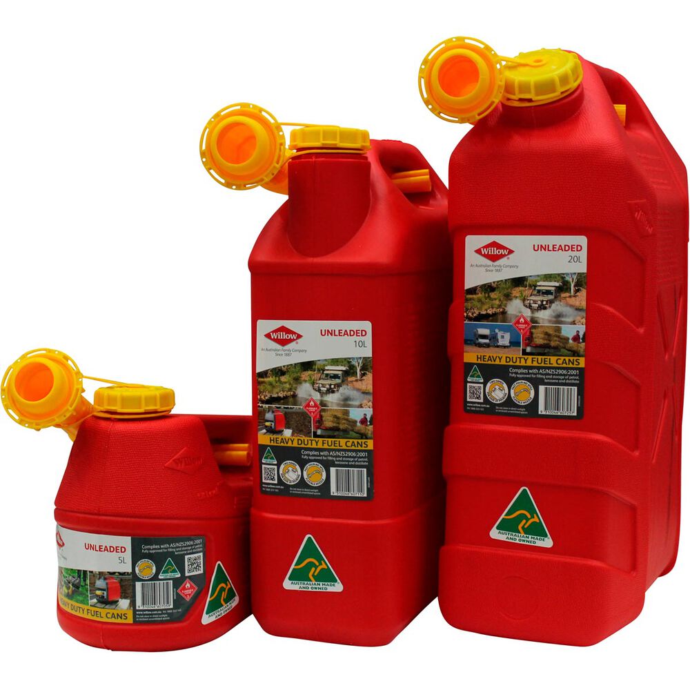 Willow Petrol Jerry Can 20 Litre Supercheap Auto