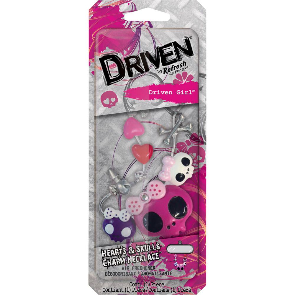 girl freshener air & Freshener Auto  Necklace Driven Skulls Girl Supercheap Air Charm Hearts