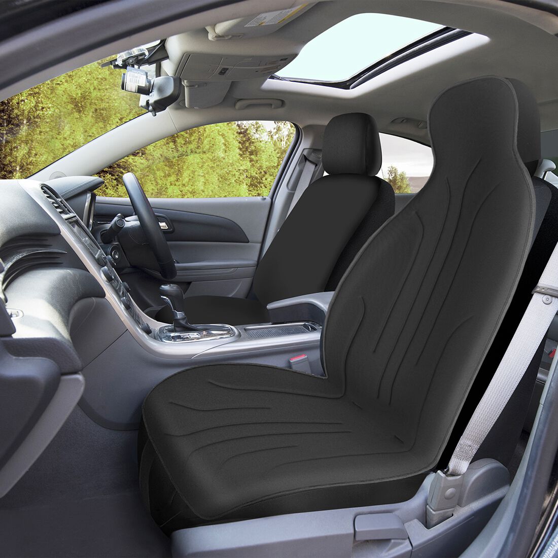 Cabin Crew Memory Foam Black Seat Cushion, , scaau_hi-res