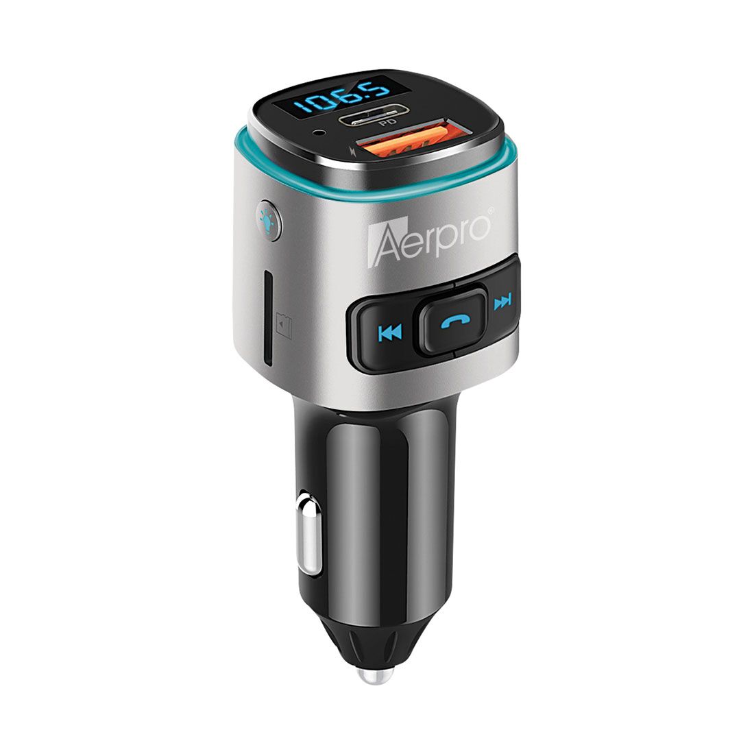 Aerpro Bluetooth FM Transmitter and USB Charger, , scaau_hi-res
