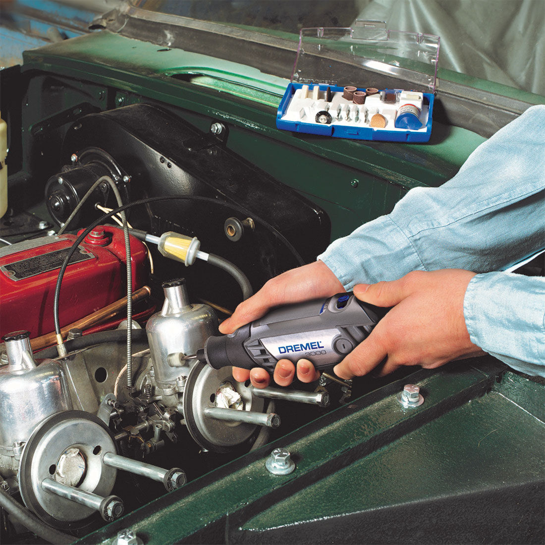 Dremel 3000 Series 130W Rotary Tool Kit, , scaau_hi-res