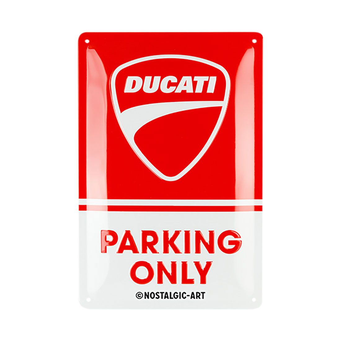 Nostalgic-Art Tin Sign 20x30cm Ducati Parking Only, , scaau_hi-res