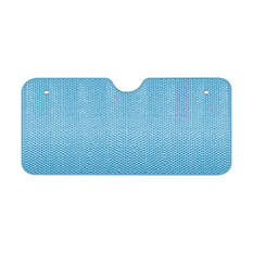 SCA Large Bubble Front Sunshade Matt Blue Accordion, , scaau_hi-res