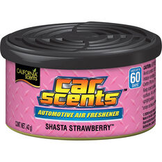 California Scents Car Scents Air Freshener Can Shasta Strawberry 42g, , scaau_hi-res
