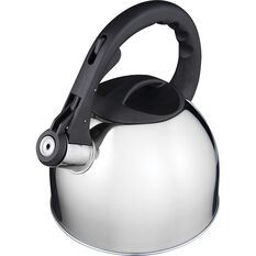 Ridge Ryder Whistling Kettle 2.5L Stainless Steel, , scaau_hi-res