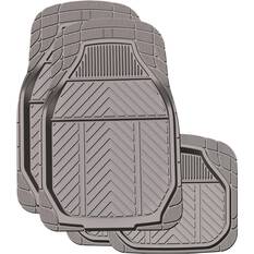 Ridge Ryder Deep Dish TPE Car Floor Mats - Set of 4, Charcoal, , scaau_hi-res