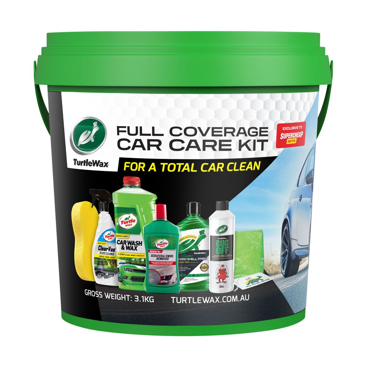 Turtle Wax Full Coverage Detailing Kit, , scaau_hi-res
