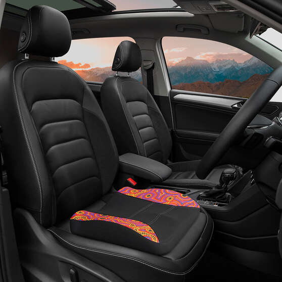 Snake Dreaming Repreve Lumbar & Seat Cushion Dot Memory Foam, , scaau_hi-res