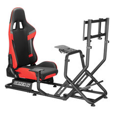 X Gamer Racing Simulator Red/Black, , scaau_hi-res