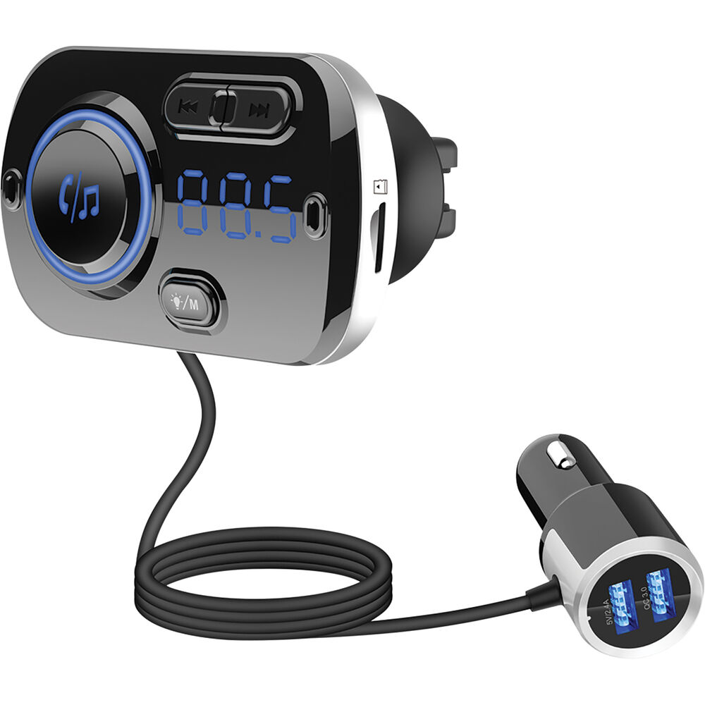 Aerpro Bluetooth FM Transmitter with QC3.0 USB APBT310