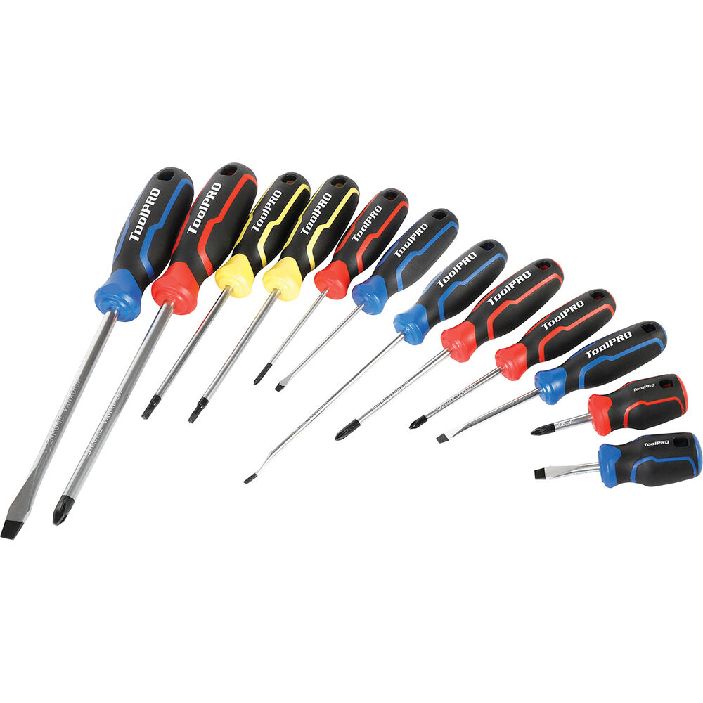 ToolPRO Screwdriver Set 12 Piece Supercheap Auto