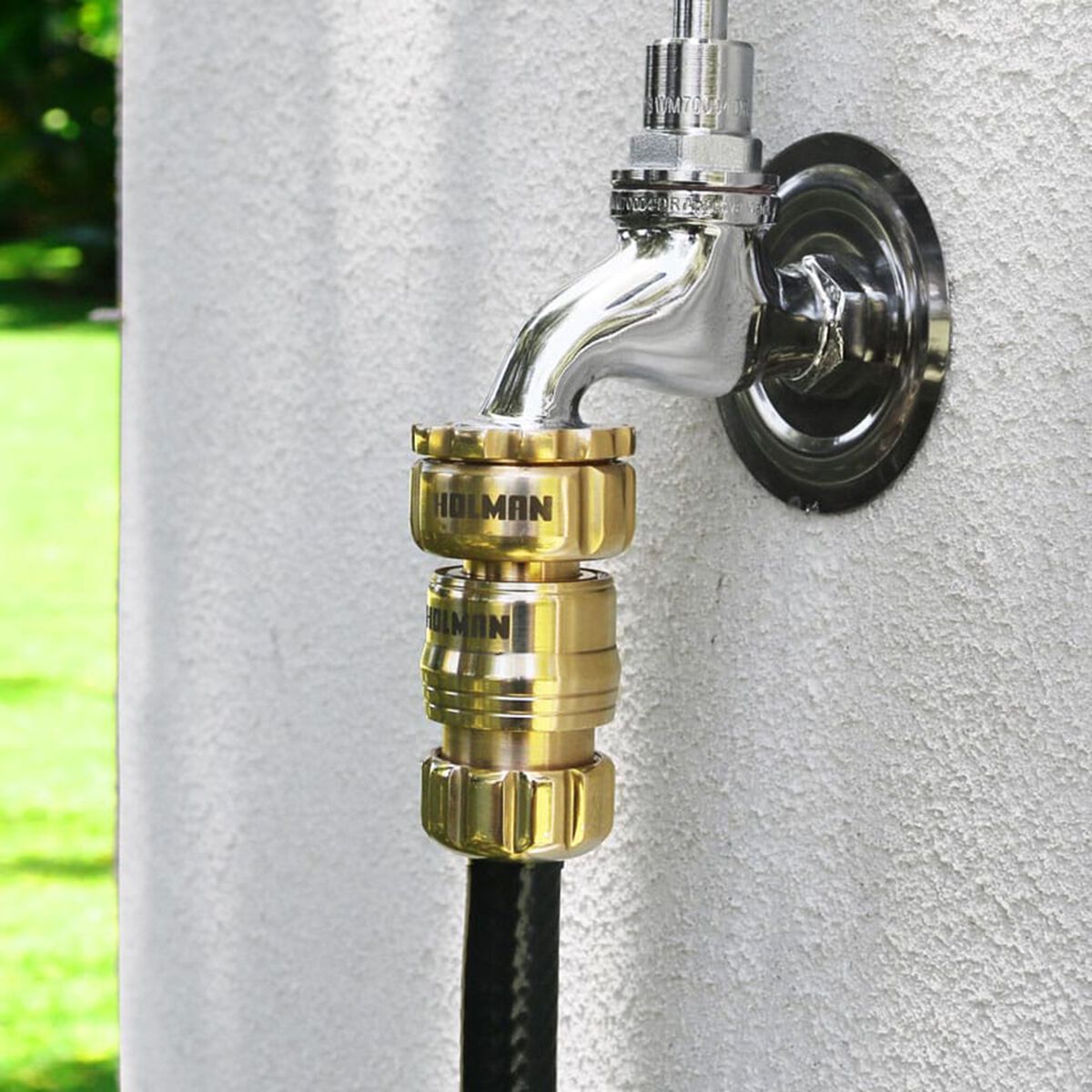 Holman 12mm Brass Universal Tap Adaptor, , scaau_hi-res