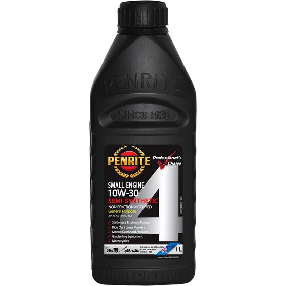 Penrite Small Engine 4 Stroke Engine Oil 10W30, 1 Litre Supercheap