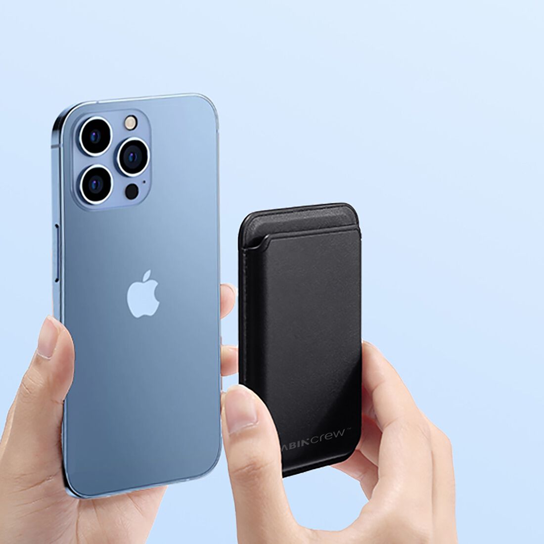 Cabin Crew Leather-look 3-card MAG Wallet Black, , scaau_hi-res