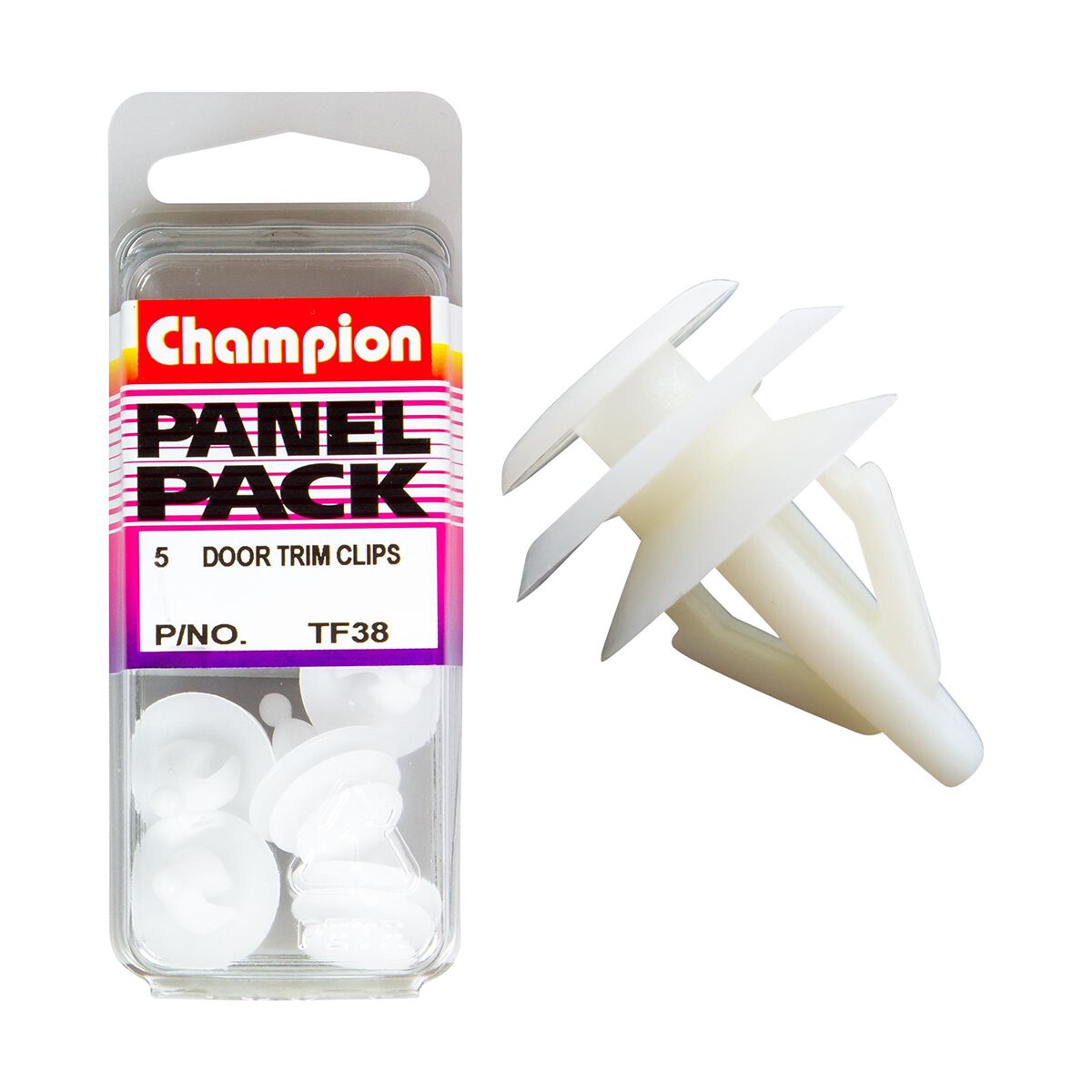 Champion Panel Pack Door Trim Clips&nbsp;TF38, 9mm, , scaau_hi-res
