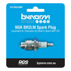 Bynorm NGK BR2LM Mower Spark Plug, , scaau_hi-res
