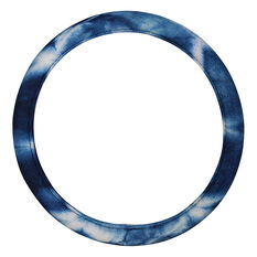 SCA Steering Wheel Cover Tie Dye Mesh Blue/White 380mm Diameter, , scaau_hi-res