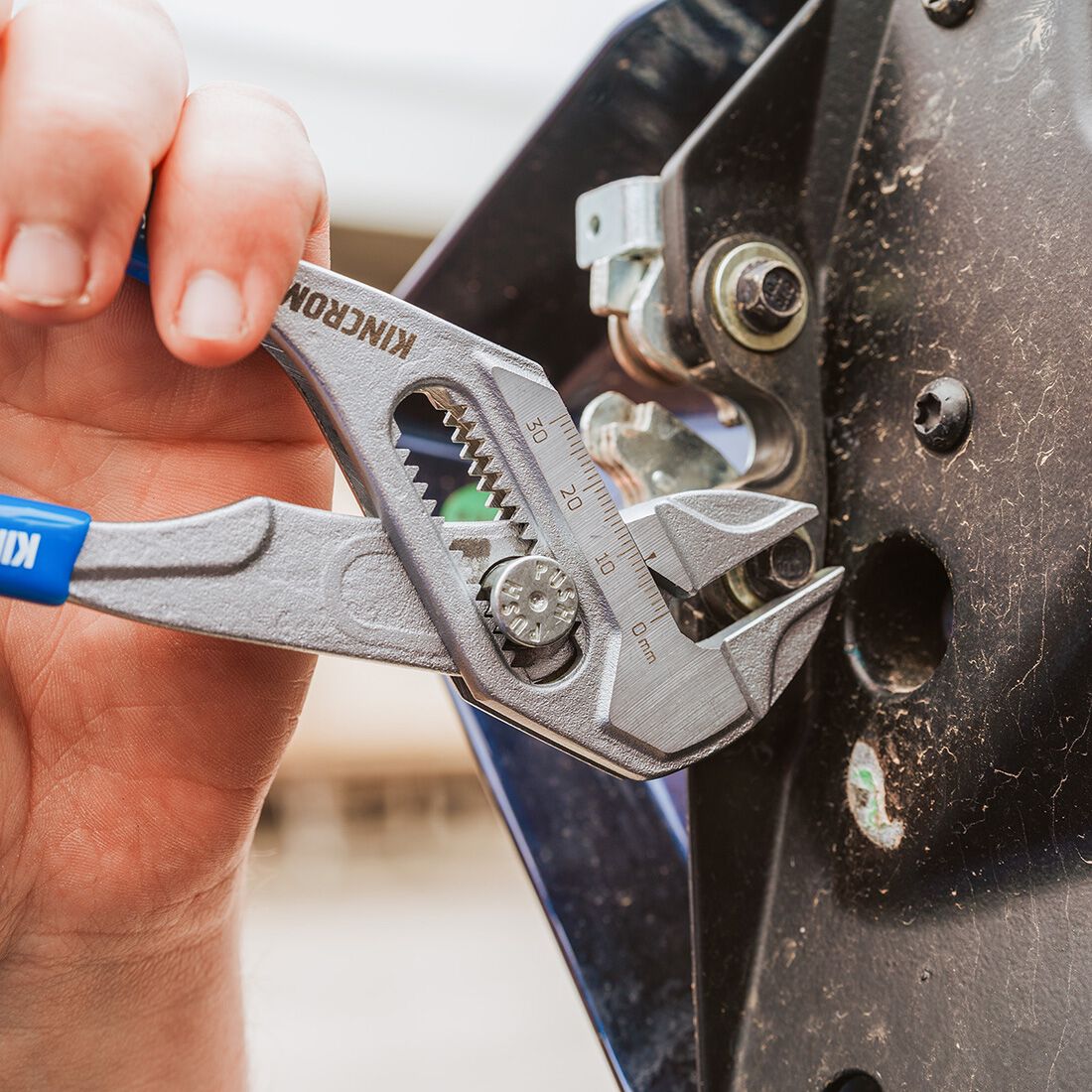 Kincrome Adjustable Plier Wrench 180mm, , scaau_hi-res