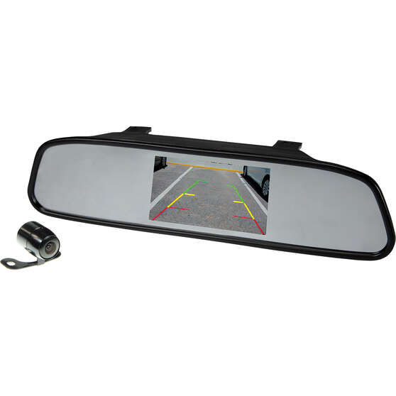 SCA SCA43M 4.3" Mirror Mounted Wired Reversing Camera, , scaau_hi-res
