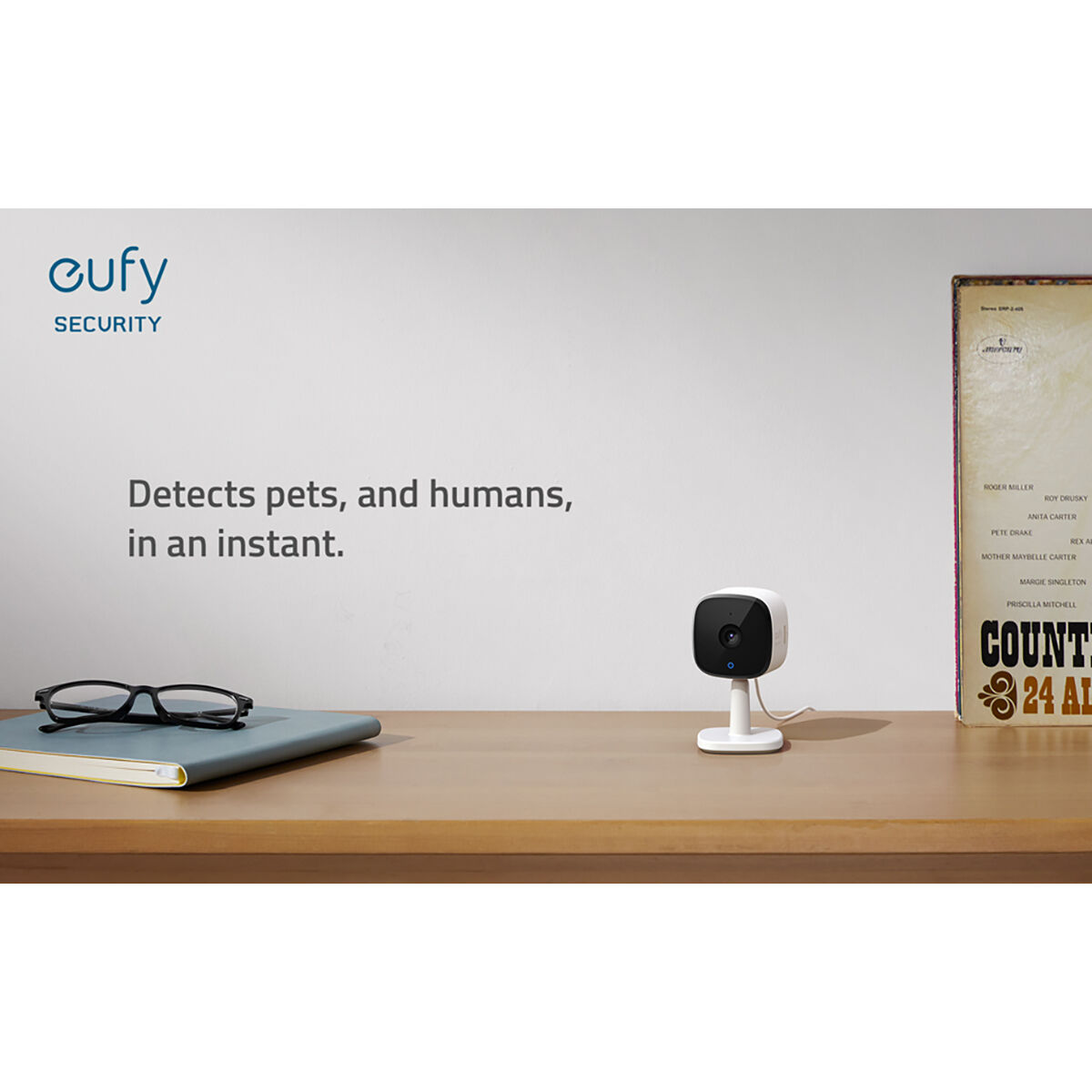 Eufy Security 2K Indoor Camera - T8400CW4, , scaau_hi-res