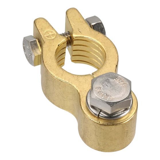 Projecta Battery Terminal Forged Brass Heavy Duty Bolt Positive BT642H-P1, , scaau_hi-res