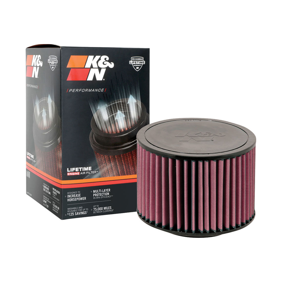 K&N Air Filter - E-2296 (Interchangeable with A1541), , scaau_hi-res