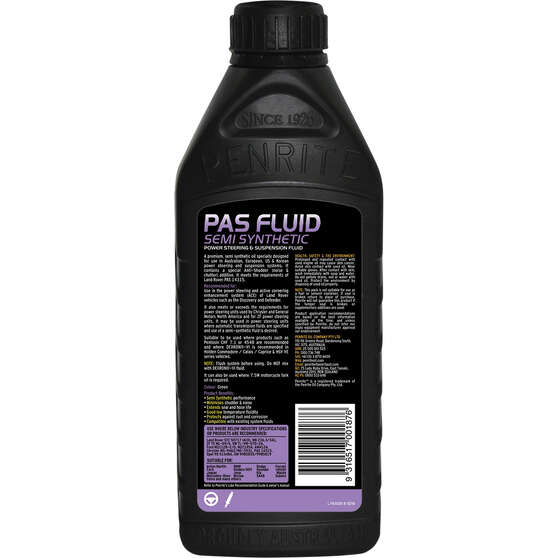 Power Steering Fluid - PAS, 1 Litre, , scaau_hi-res