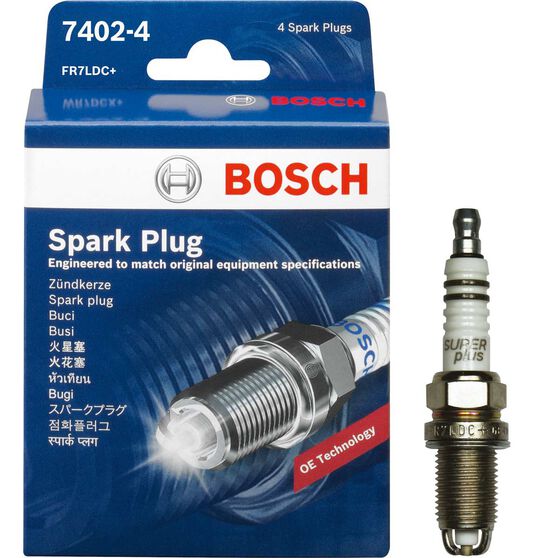 Bosch Spark Plug 7402-4 4 Pack, , scaau_hi-res