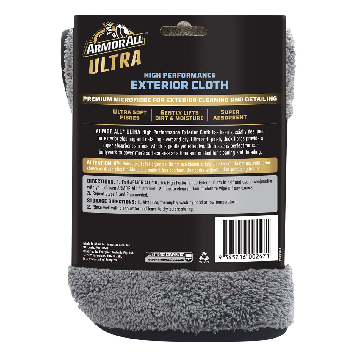 Armor All Ultra High Performance Exterior Detailing Cloth, , scaau_hi-res
