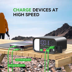 CAROSS T19Plus 12V 2000A Smart Lithium Jump Starter With Built-in 2 Mode LED Worklight, , scaau_hi-res