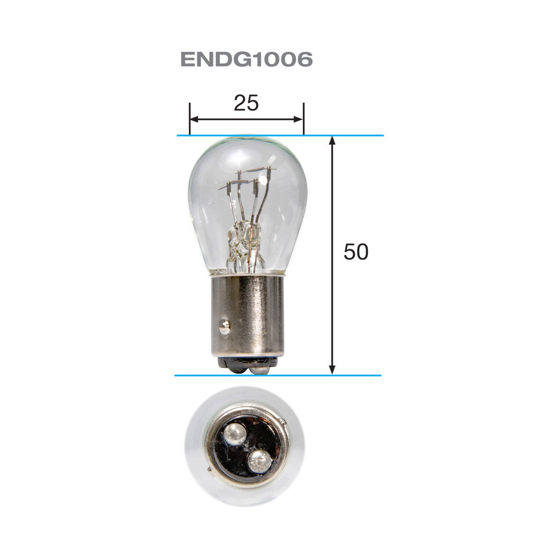 ENDURALIGHT Automotive Globes - Stop/ Tail 24V, 21/5W, BAY15D, , scaau_hi-res