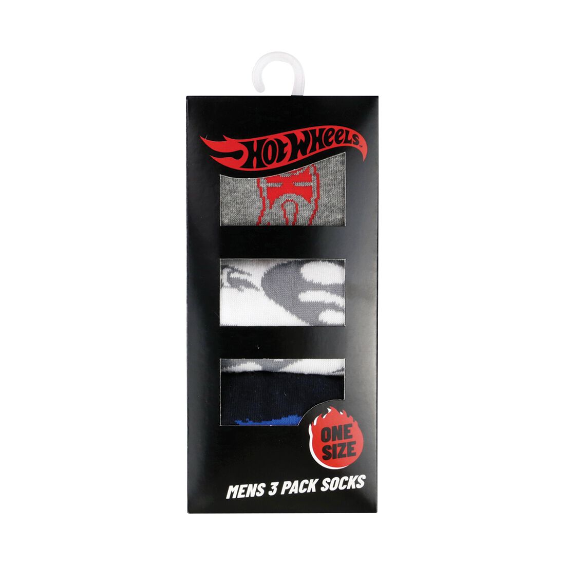 Hot Wheels Socks 3 Pack, , scaau_hi-res