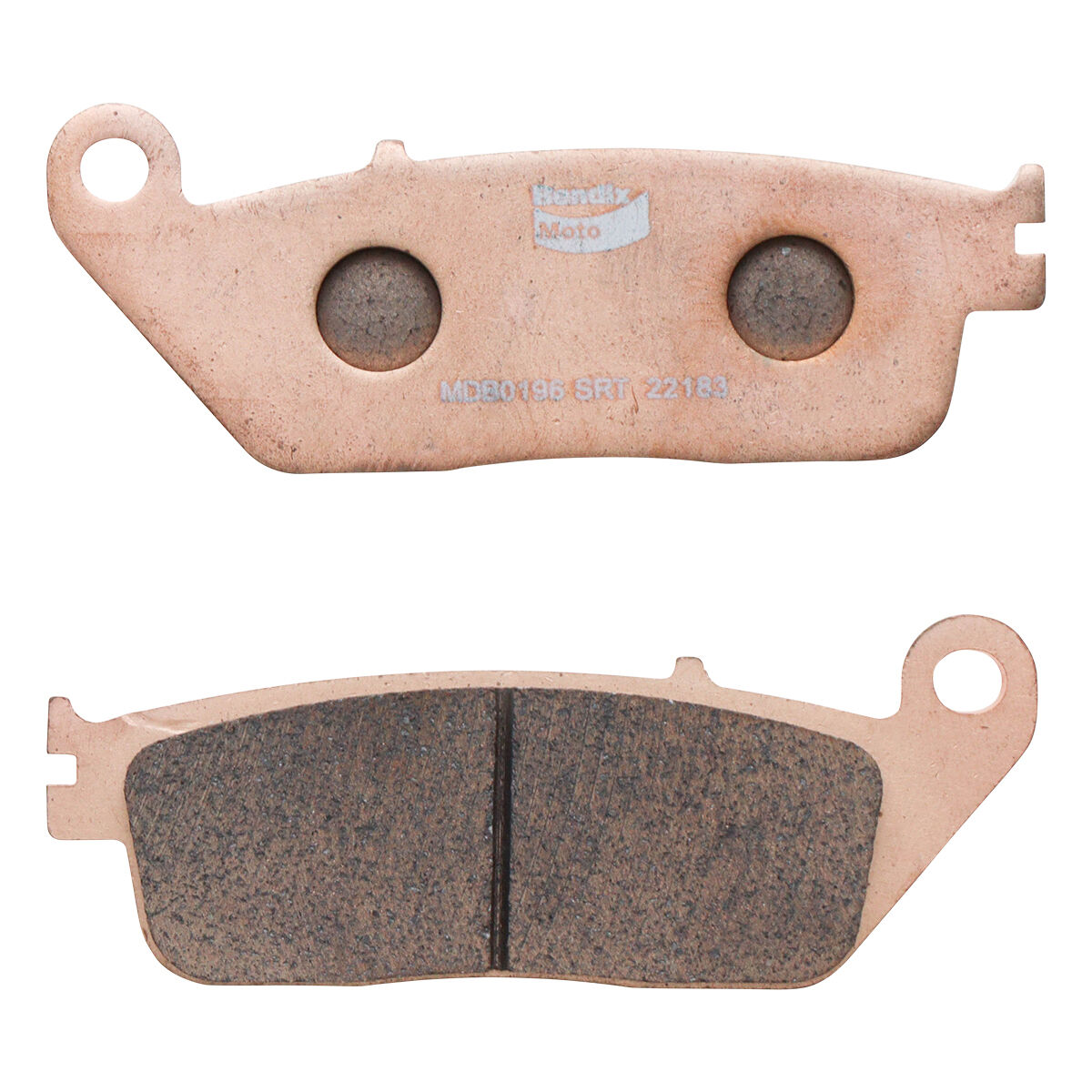 Bendix Street Road Track Motorcycle Disc Brake Pads - MDB0196-SRT, , scaau_hi-res