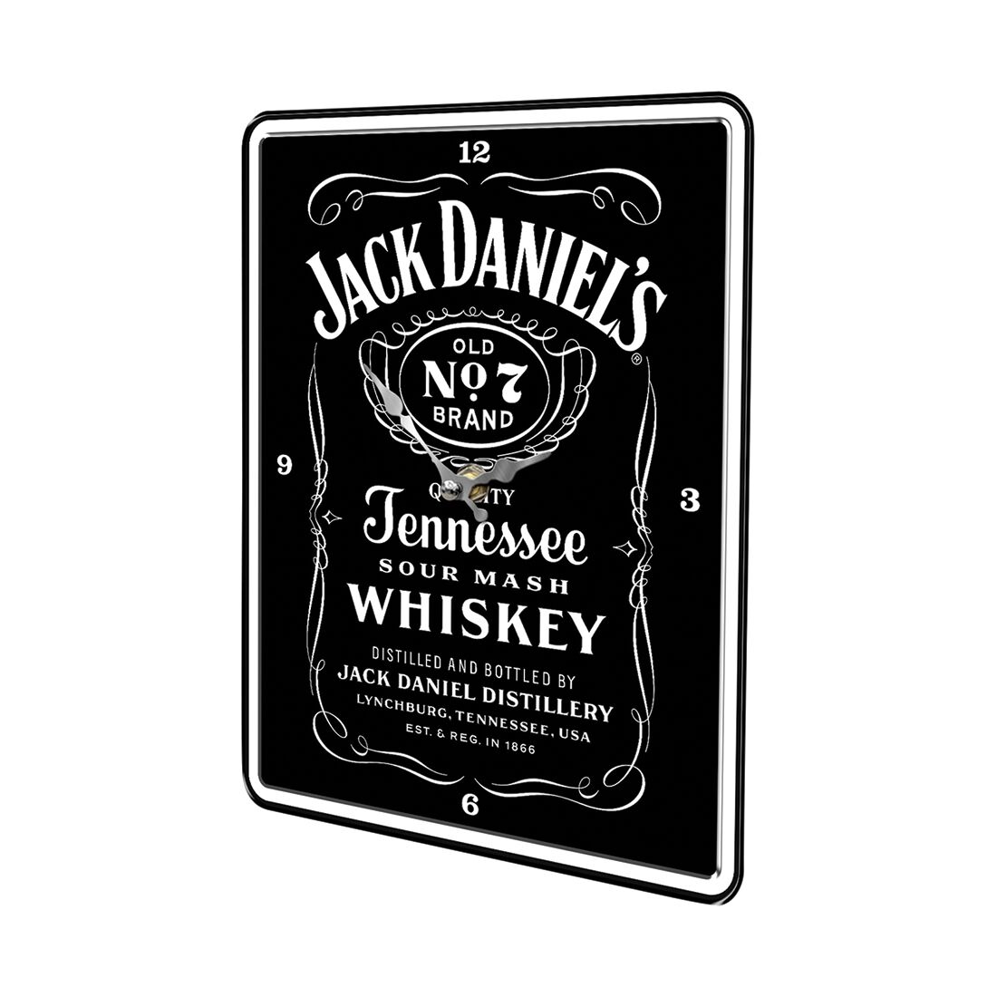 Jack Daniel's Tin Sign Clock, , scaau_hi-res