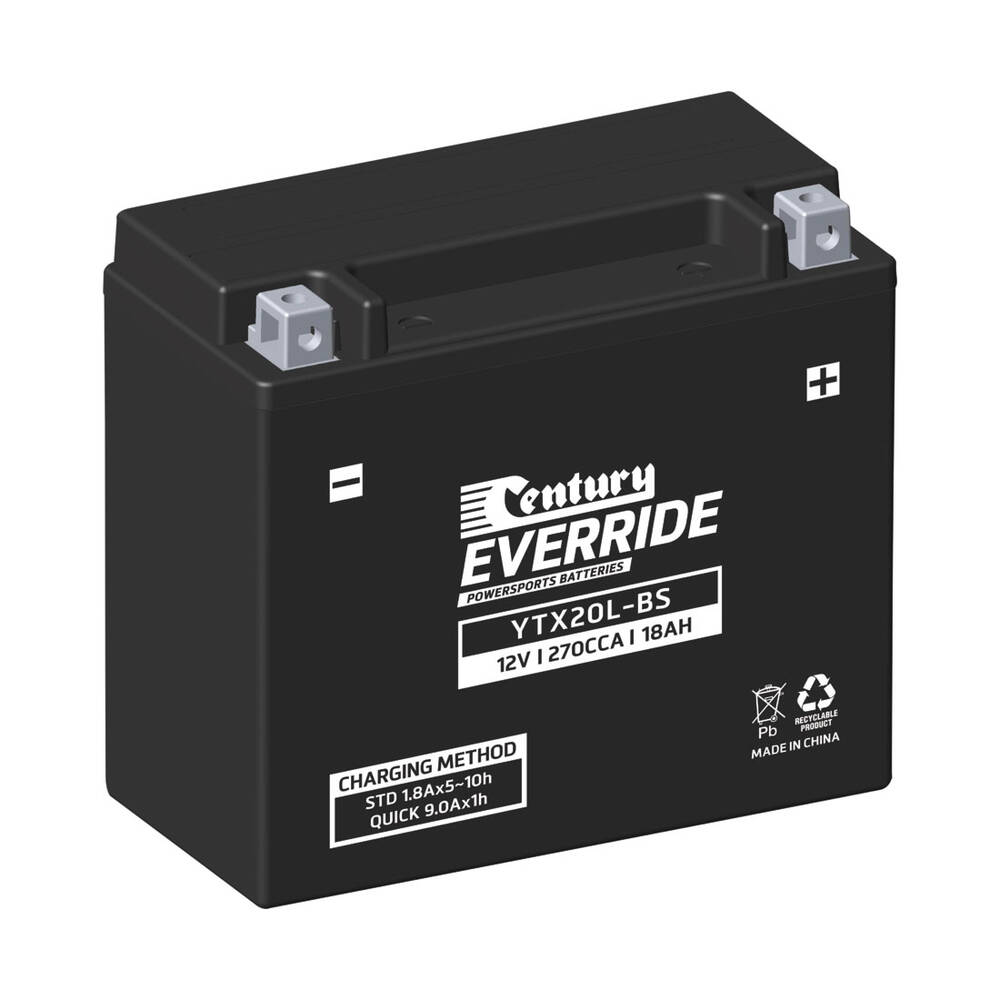 Century EverRide Powersports Battery YTX20LBS Supercheap Auto