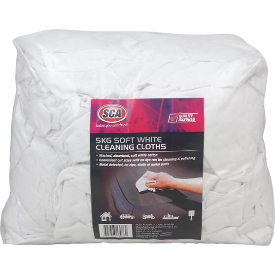 Sca Industrial White Cleaning Cloth 5kg Supercheap Auto