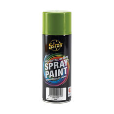 5 Star Enamel Spray Paint Lime Green 250g, , scaau_hi-res