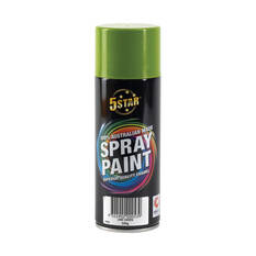 5 Star Enamel Spray Paint Lime Green 250g, , scaau_hi-res