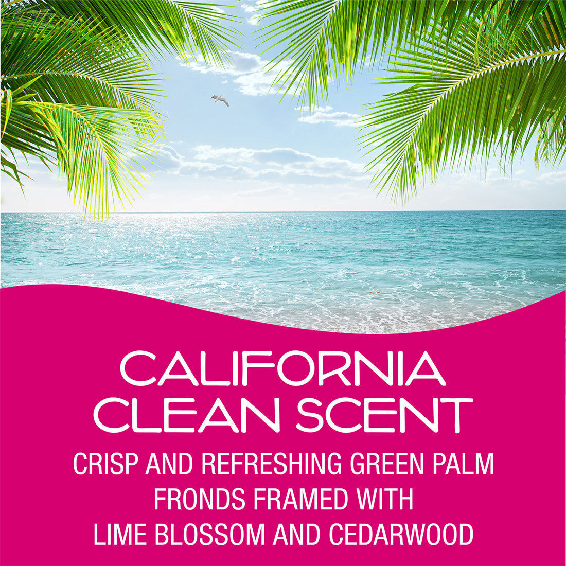 California Scents Novelty Hanging Lei California Clean Car Air Freshener - 1PK, , scaau_hi-res