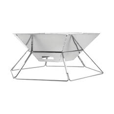 Ridge Ryder Foldable Fire Pit with Grill, , scaau_hi-res