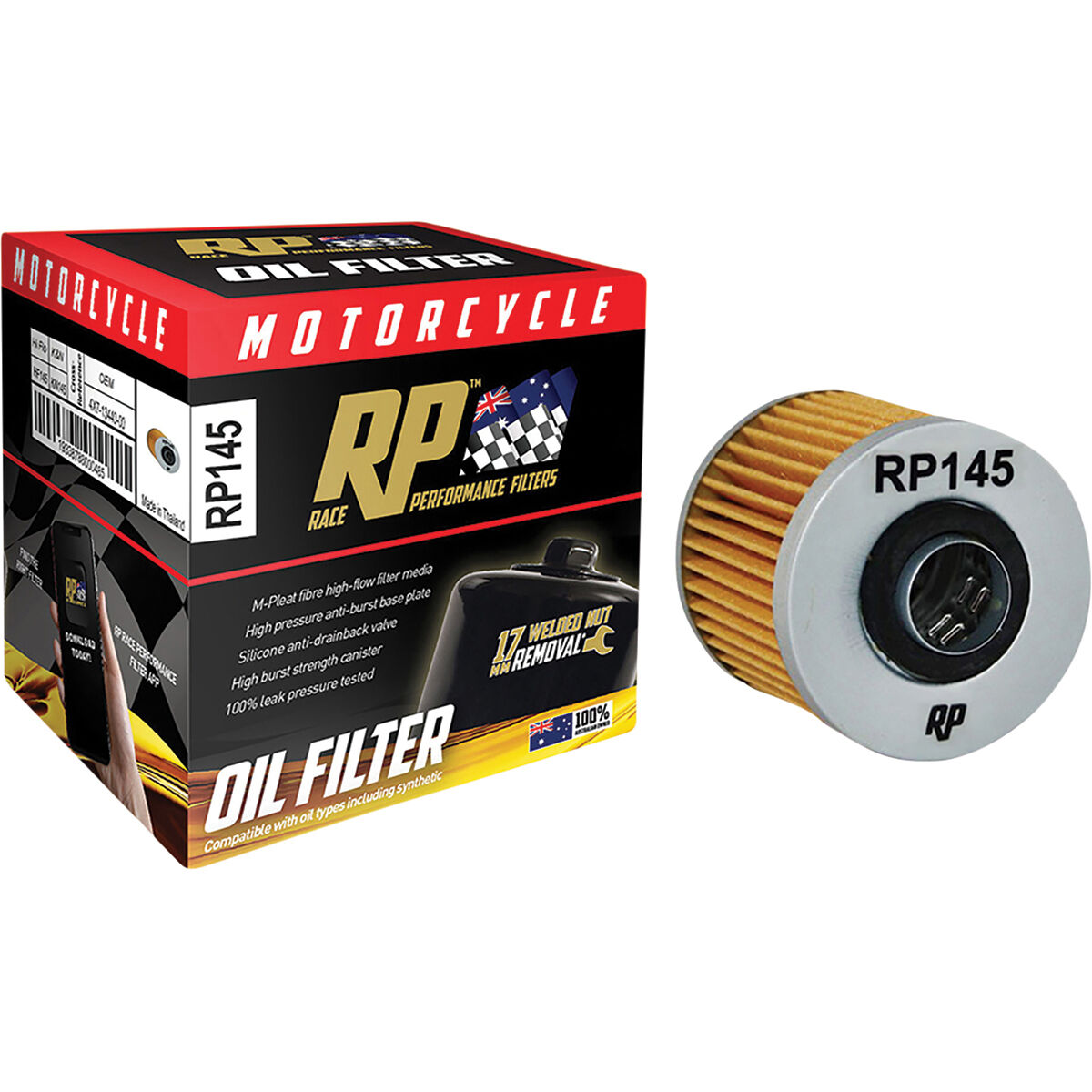Motorcycle outlet oil filter