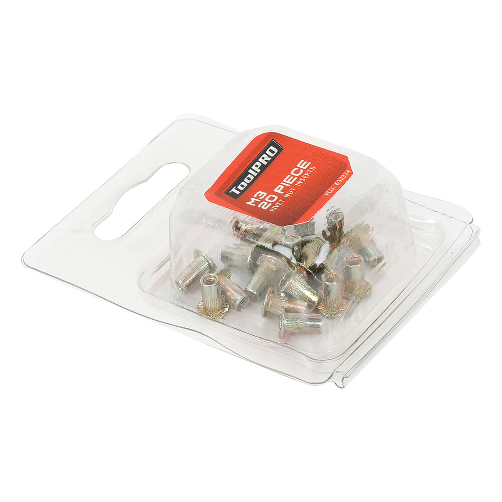 ToolPRO Rivet Nut Inserts M3 20 Piece Supercheap Auto