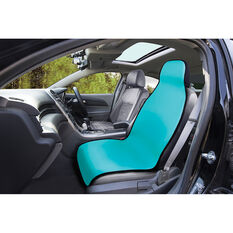 SCA Neoprene Slip On Seat Cover - Aqua, Single Seat Cover, , scaau_hi-res