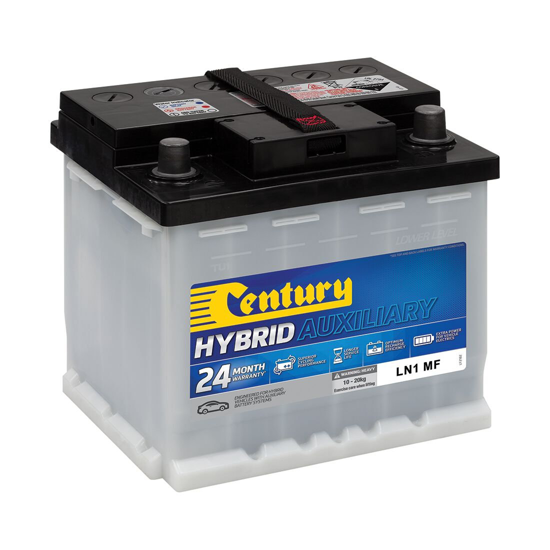 Century Hybrid Auxiliary Battery - LN1 MF 438CCA, , scaau_hi-res