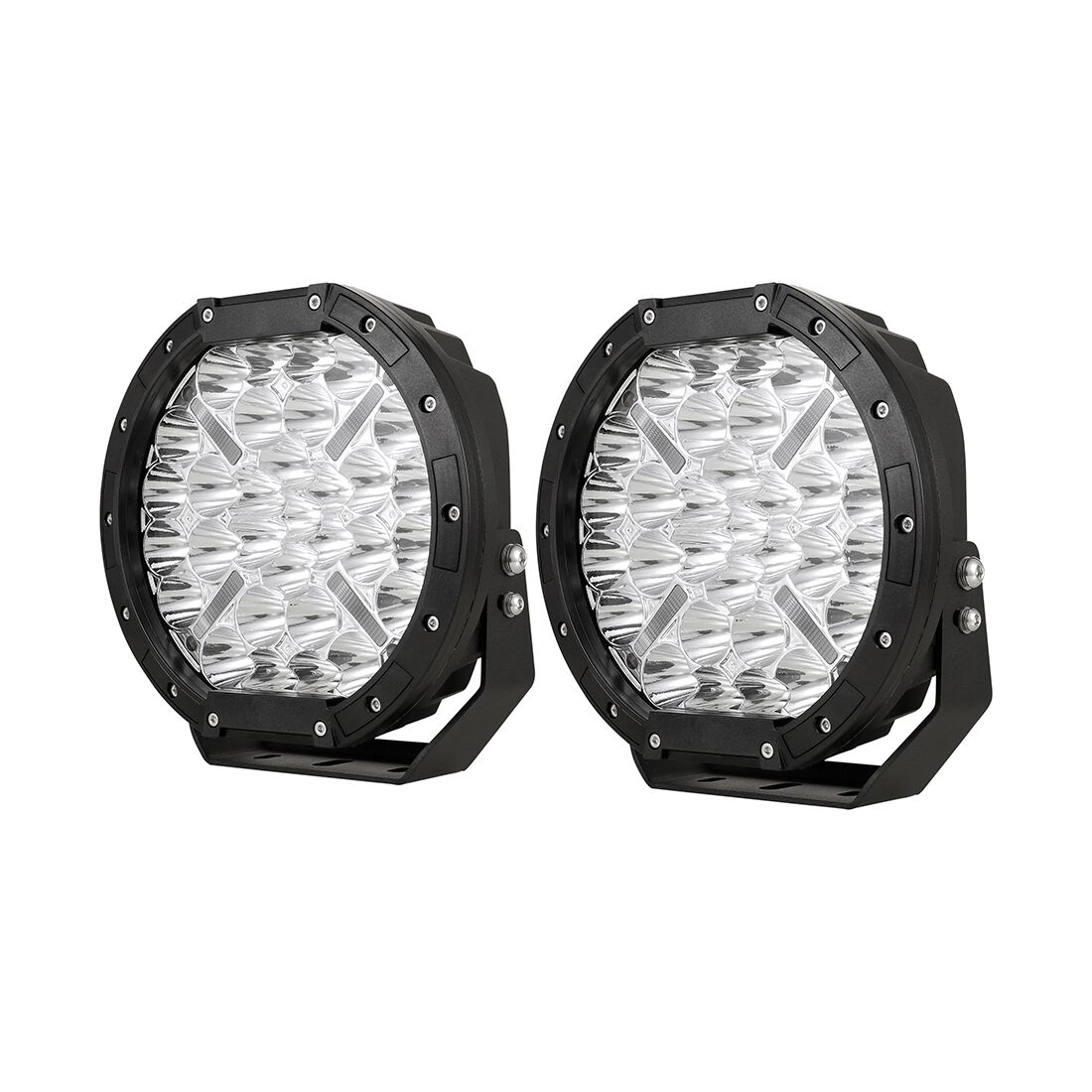 Ridge Ryder LED Driving Light 224mm & Light Bar DRL Combo, , scaau_hi-res