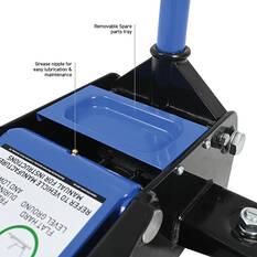 Kincrome Low Profile Rapid Lift Hydraulic Garage Jack 2800kg, , scaau_hi-res